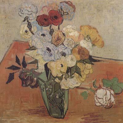 Vincent Van Gogh Roses and Anemones (mk06) China oil painting art